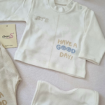 Have-a-Good-Day-Baskılı-5-Parçalı-Hastane-Seti-Bej-2