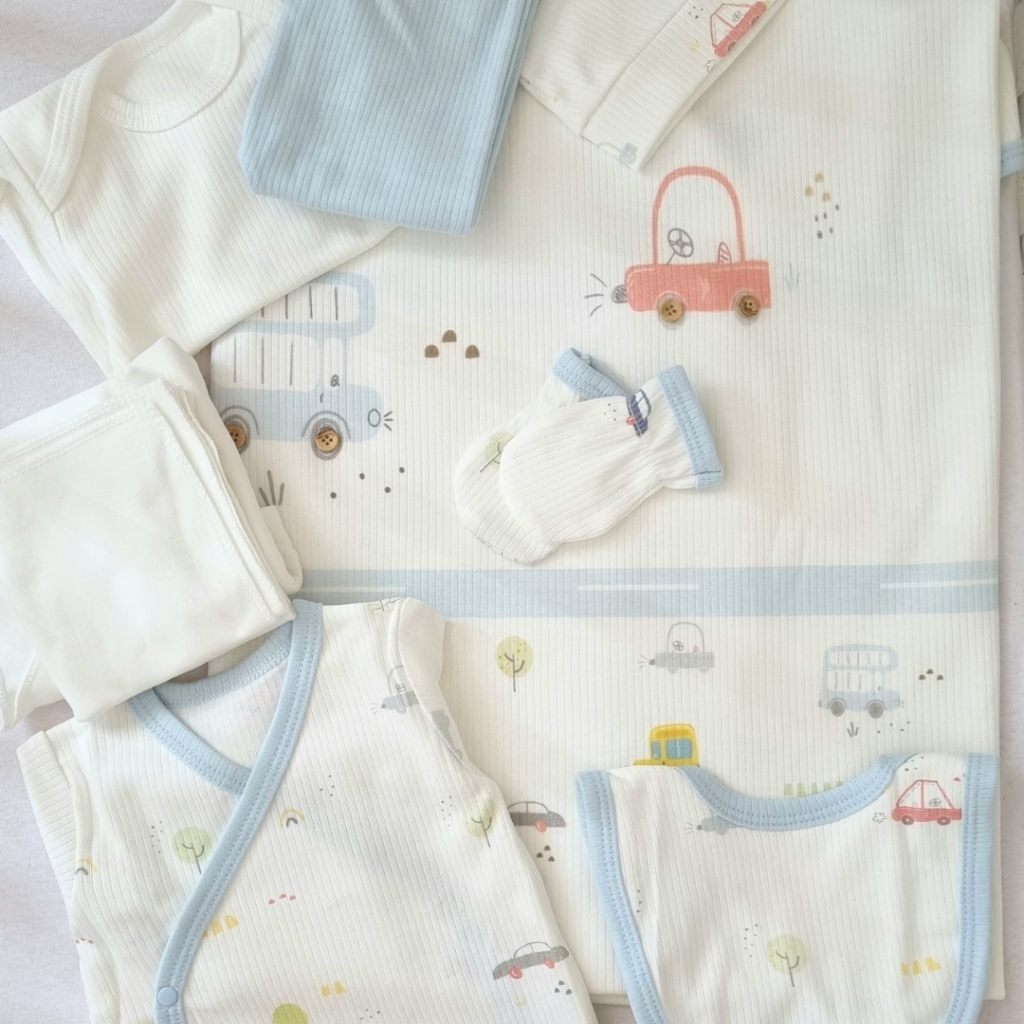 Araba-Desenli-10-Parçalı-Hastane-Çıkış-Seti